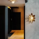 Loft Industry Modern - Gold Flower Wall